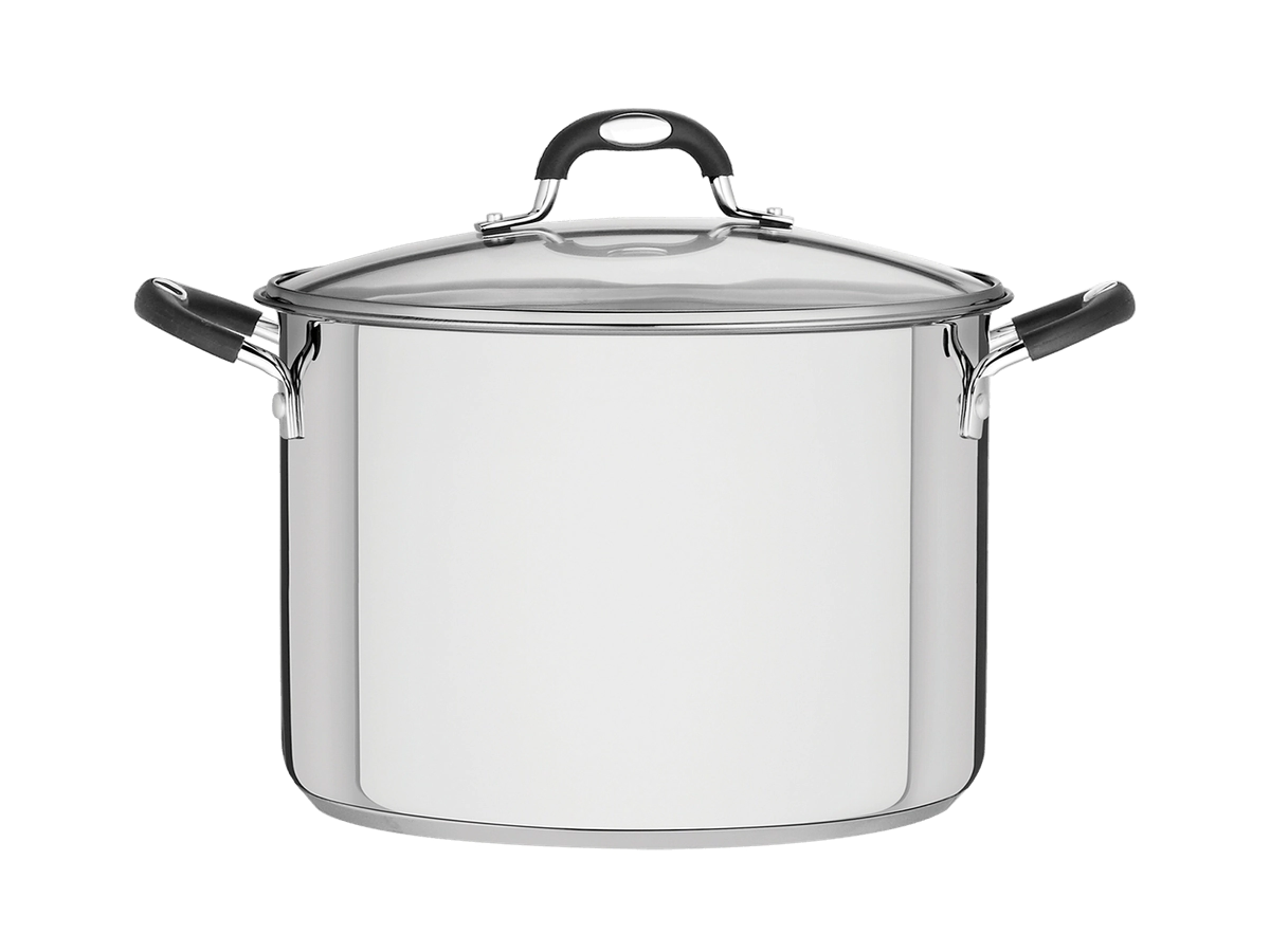 OLLA N� 30 SOLAR GOURMET CON ASAS DE SILICONA ACERO TRIPLE FONDO TRAMONTINA