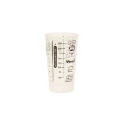 VASO MEDIDOR 300 CC FLEXIBLE PLASTICO YESI