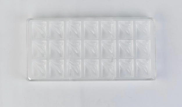 MOLDE RIGIDO BOMBONES RECTANGULOS