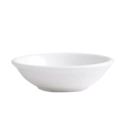 CAZUELA 7 CM REDONDA MELAMINA BLANCA