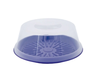 CAMPANA 30 CM TRASLUCIDA FLEXIBLE PLASTICO YESI