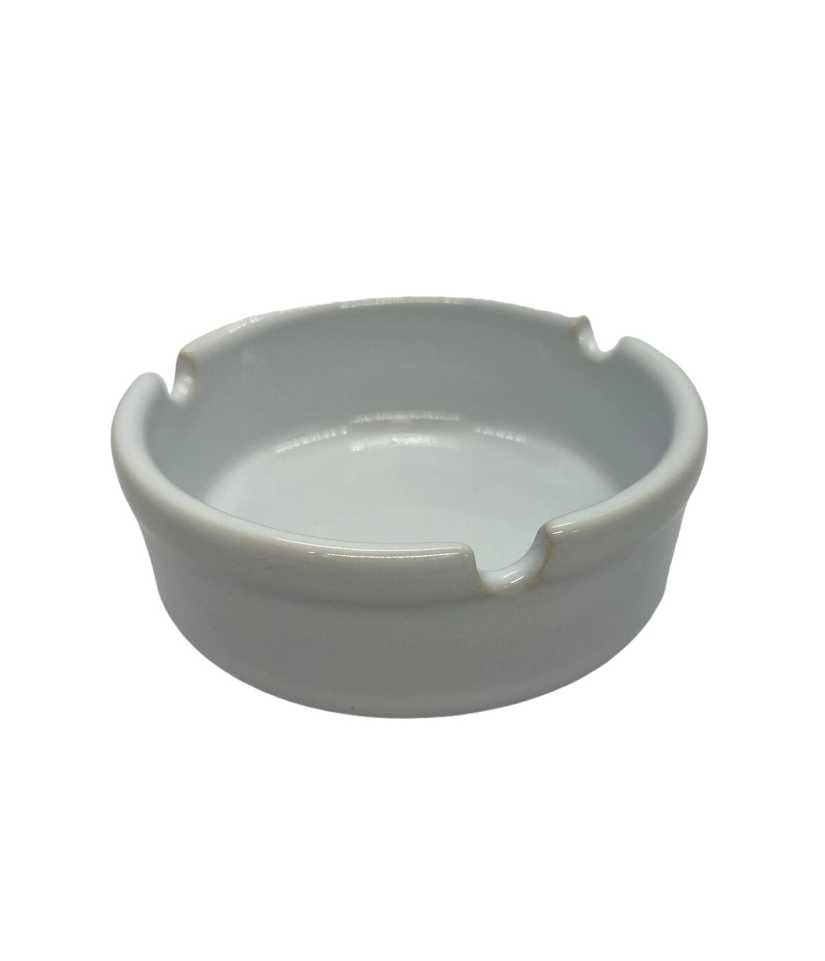 CENICERO BLANCO PORCELANA GROTTAGLIE