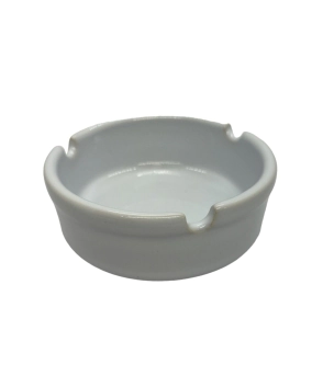 CENICERO BLANCO PORCELANA GROTTAGLIE