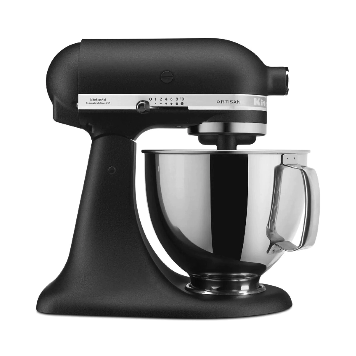 BATIDORA PLANETARIA 4,8 LTS NEGRA BLACK MATTE ARTISAN KITCHENAID