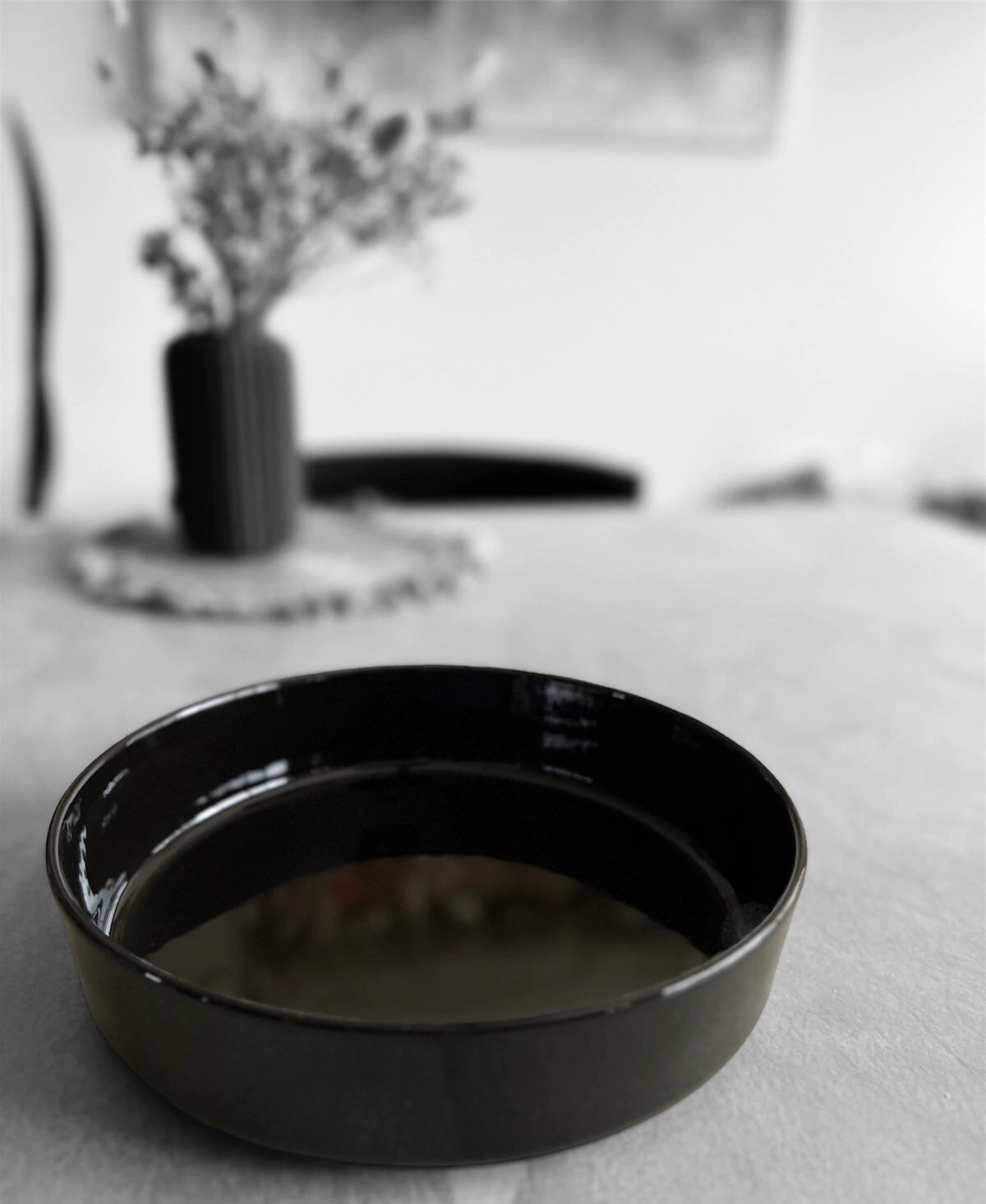 ENSALADERA 26 CM NORDICO NEGRO CERAMICA SALDO