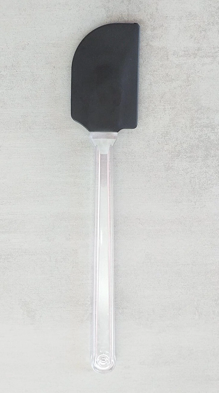 ESPATULA DE SILICONA GRANDE 33 CM NEGRA
