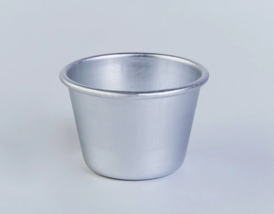 CAZUELA 5 X 3,5 CM MOLDE DE FLAN ALUMINIO