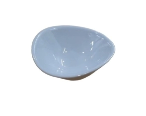 CAZUELA 7 CM DIP IRREGULAR BLANCA MELAMINA