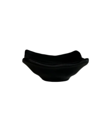 CAZUELA 8,5 CM DIP CUADRADA NEGRA MELAMINA