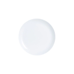 PLATO POSTRE 19 CM DIWALI BLANCO VIDRIO TEMPLADO LUMINARC