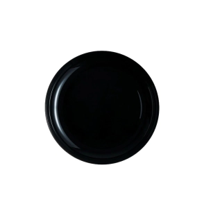 PLATO HONDO 25 CM COUSCOUS FRIENDS TIME NEGRO VIDRIO TEMPLADO LUMINARC