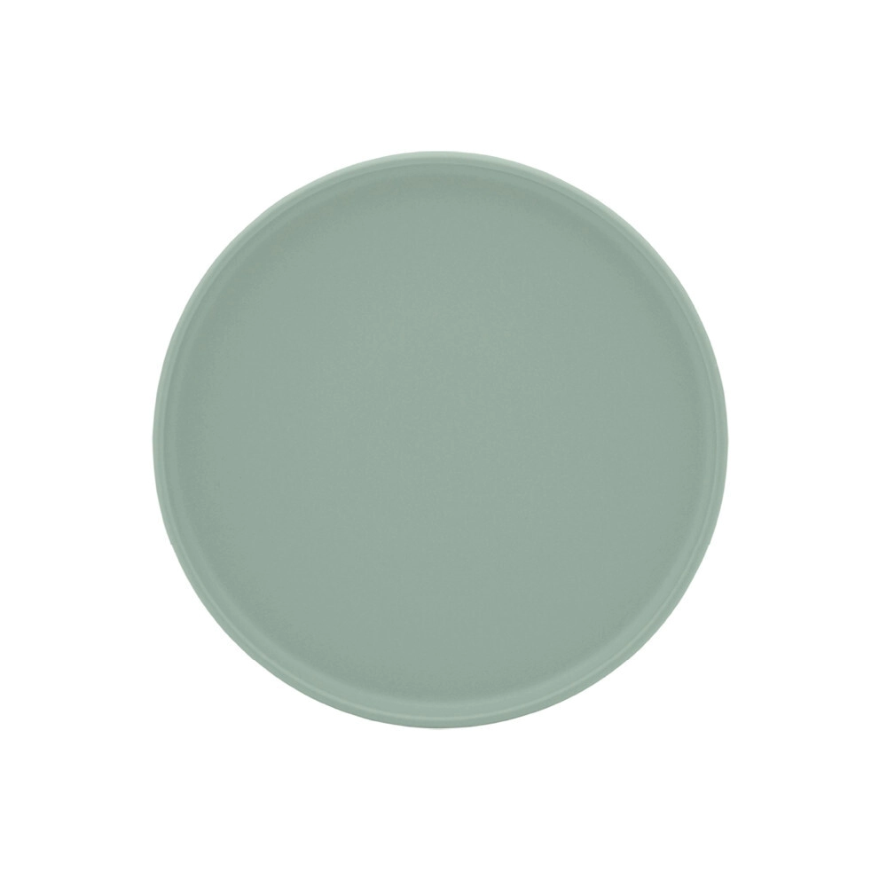 PLATO PLAYO 22,5 CM MENTA VERDE CERAMICA OXFORD