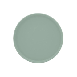 PLATO PLAYO 22,5 CM MENTA VERDE CERAMICA OXFORD