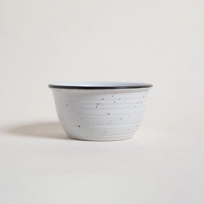 BOWL 16 CM GRANITO CON BORDE GRIS