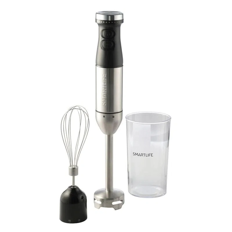 MIXER 800 WATTS CON VASO MEDIDOR Y BATIDOR ACERO SMARTLIFE