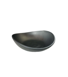 Cazuelas MELAMINA IRREGULAR NEGRA 17 CM
