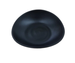 Cazuelas MELAMINA IRREGULAR NEGRA 17 CM