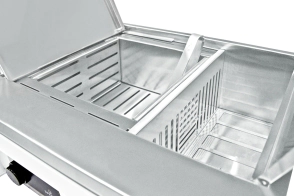 PANCHERA PROFESIONAL CON MANTENEDOR DE PAN AL VAPOR SPEEDY