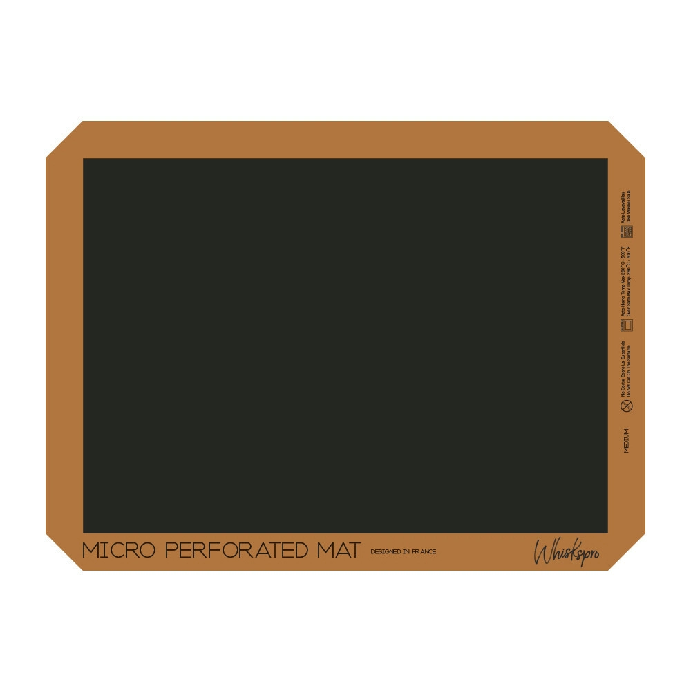 PLACA DE SILICONA PROFESIONAL MICRO-PERFORADA 30 X 40 CM WHISKSPRO�