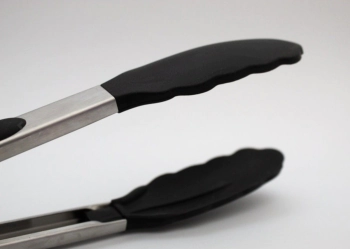 PINZA DE SILICONA 25 CM NEGRA