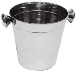 BALDE DE HIELO 14,5 CM ACERO INOXIDABLE