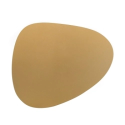 INDIVIDUAL SIMIL ECO CUERO IRREGULAR BEIGE