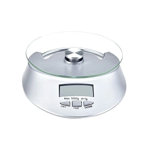 BALANZA DE COCINA 5 KG BASE DE VIDRIO