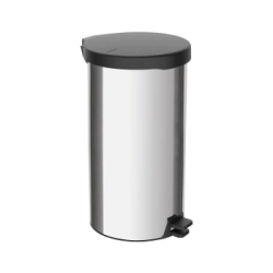 CESTO DE BASURA 20 LTS CON PEDAL Y TAPA DE POLIPROPILENO TRAMONTINA