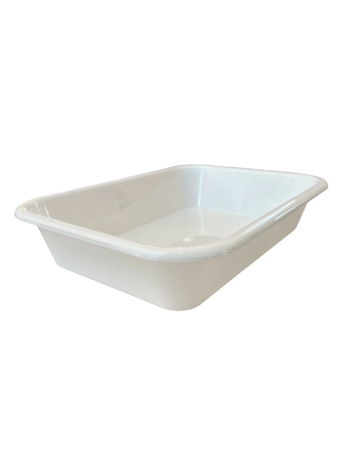 BATEA RECTANGULAR BLANCA 38 X 28 X 7,5 CM