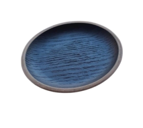 POSAVASOS 10 CM MADERA NEGRO CAROL