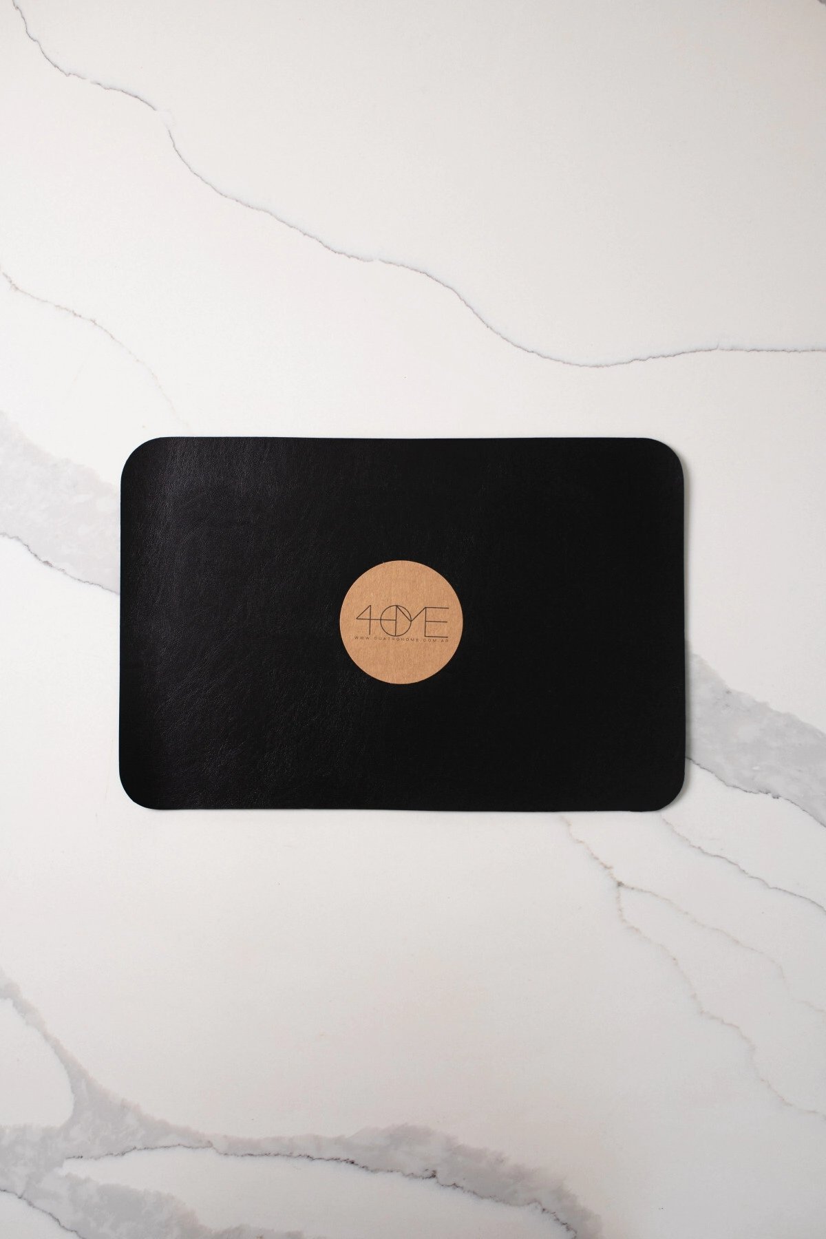 INDIVIDUAL FOLIA RECTANGULAR NEGRO