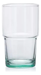 VASO TRAGO LARGO 440 ML RECICLADO COLOR VERDE PASABAHCE