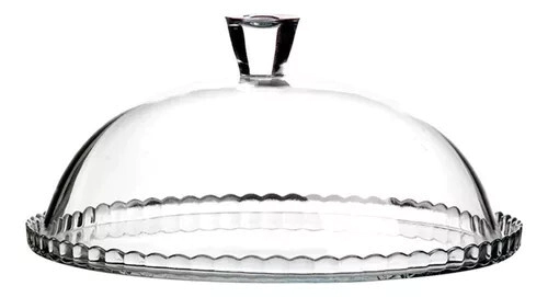 PLATO PARA TORTA 32 CM CON TAPA PASABAHCE