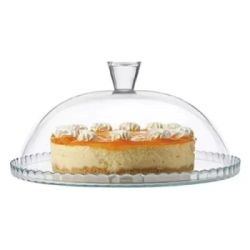 PLATO PARA TORTA 32 CM CON TAPA PASABAHCE