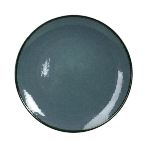 PLATO PLAYO 25 CM BLUE SPOTTED PORCELANA SALDO