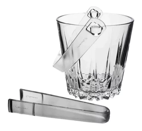 HIELERA DE VIDRIO KARAT CON PINZA PASABAHCE