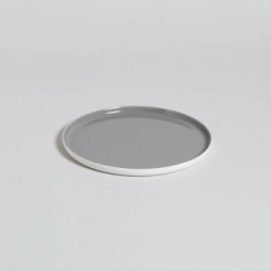PLATO POSTRE 21 CM CAPRI GREY VASSA