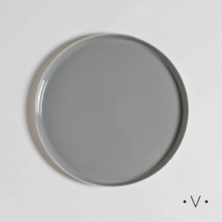 PLATO PLAYO 27 CM CAPRI GREY VASSA