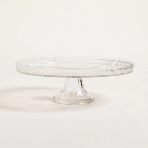 PLATO DE TORTA CON PIE 29,5 CM SUNFLOWER