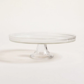 PLATO DE TORTA CON PIE 29,5 CM SUNFLOWER