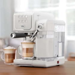 CAFETERA EXPRESSO TOUCH BLANCA OSTER