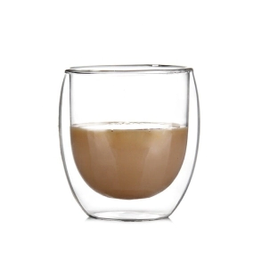 TAZA DOBLE VIDRIO 250 CC DOPPIO BARISTA