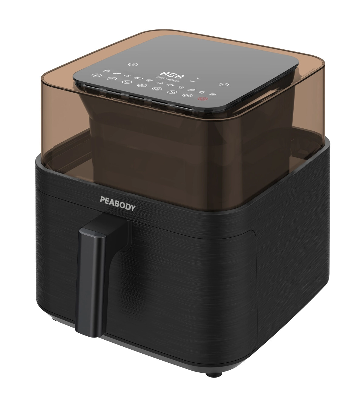 FREIDORA DE AIRE 7,2 LTS CON VISOR Y LUZ INTERNA PEABODY