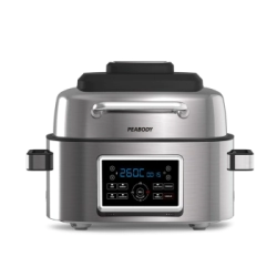 FREIDORA DE AIRE 6 LTS CON GRILL PEABODY