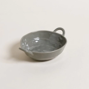 BOWL 21,5 CM KHADI GREY CON ASAS CERAMICA