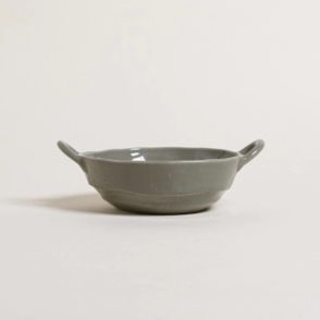 BOWL 21,5 CM KHADI GREY CON ASAS CERAMICA