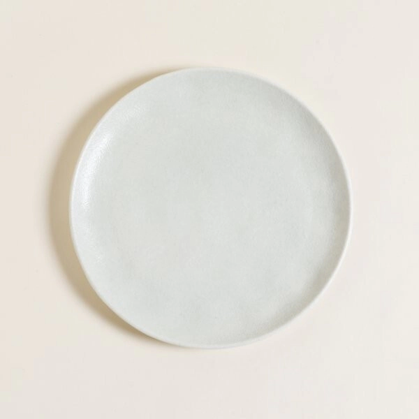 PLATO PLAYO 26,5 CM DINANT GREY BLANCO CERAMICA