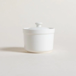 AZUCARERA 10 CM BLANCA PORCELANA
