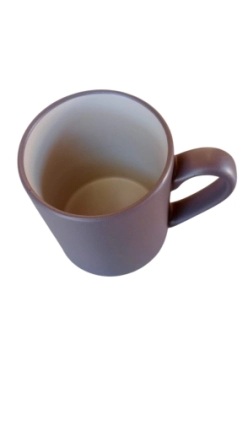 JARRO MUG 420 ML RECTO GRIS INTERIOR NATURAL