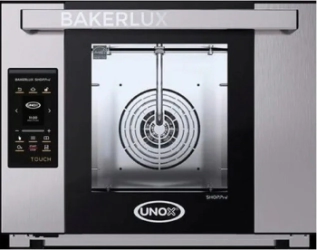 HORNO BAKERLUX SHOP ProTM TOUCH 4 BANDEJAS CON BOMBA 460x330 ELECTRICO UNOX